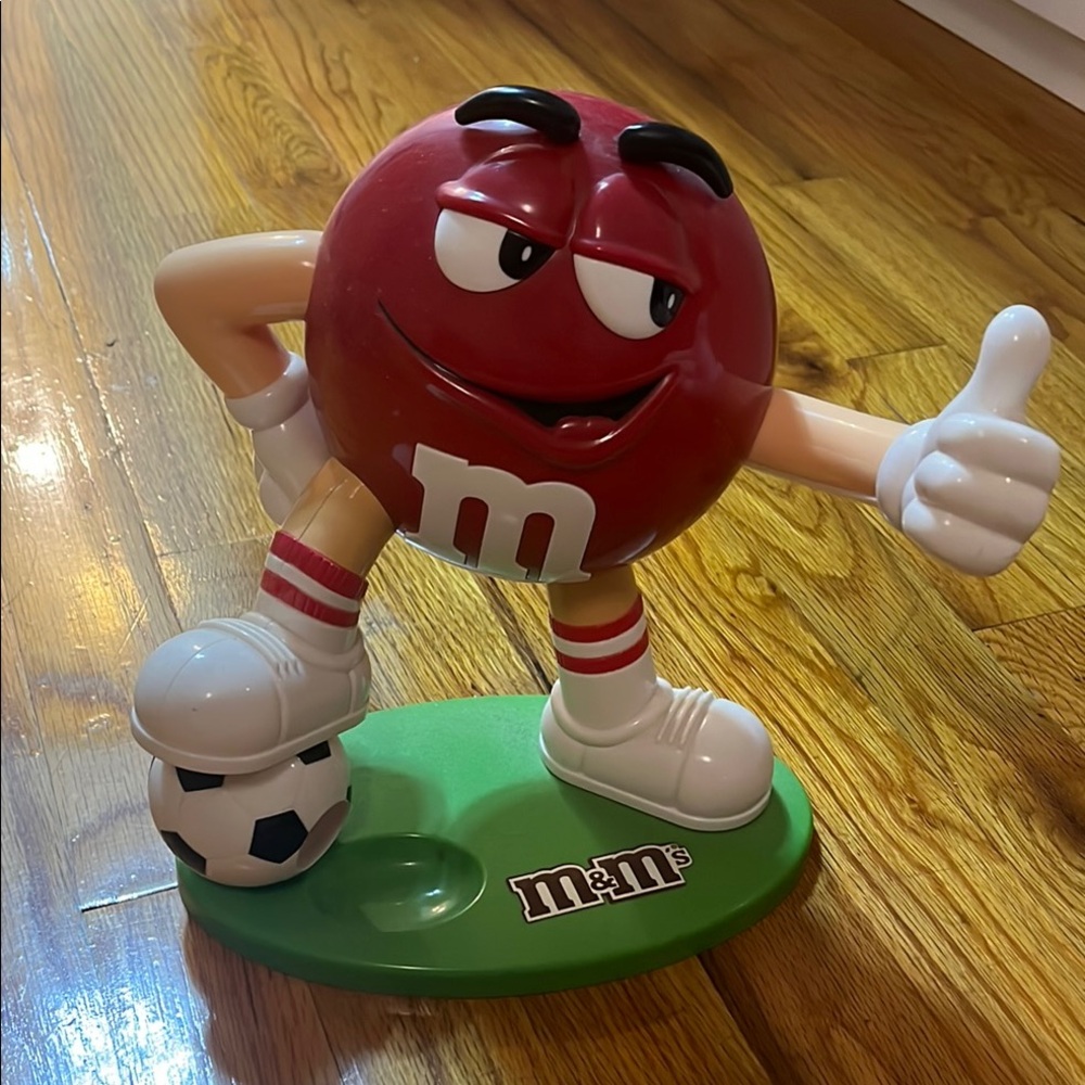 M&M'S Red Soccer Action Figure